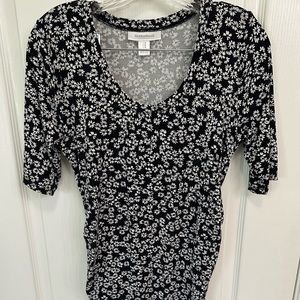 Motherhood Maternity Fitted Dress-Size Medium